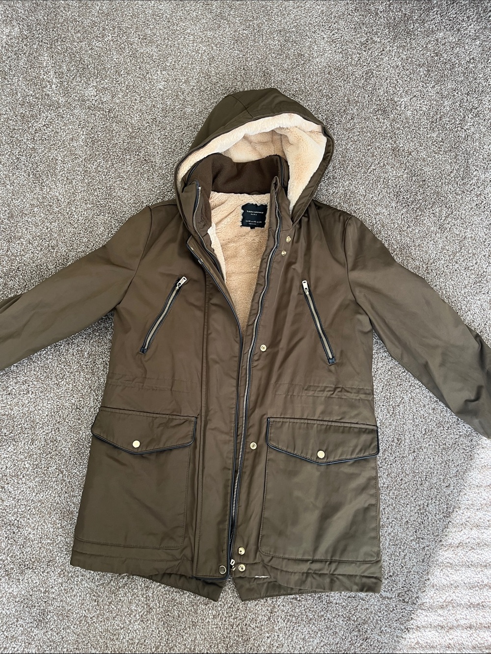 Zara Women’s Hooded Winter Jacket